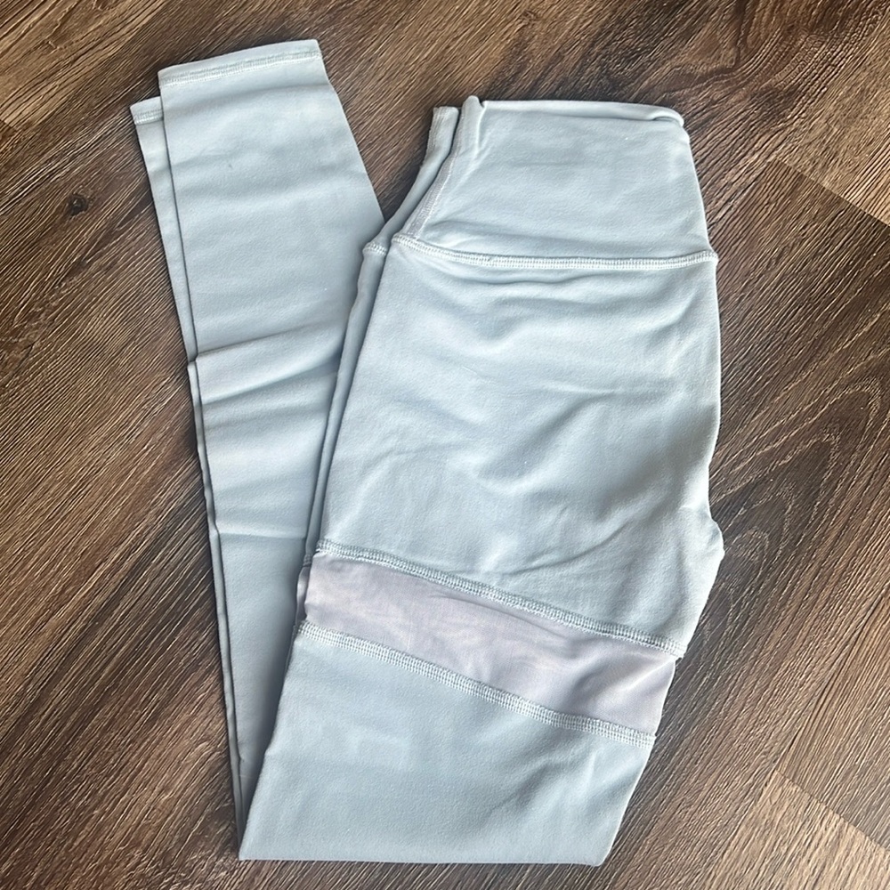 Pre-loved ALO YOGA thigh high mesh legging